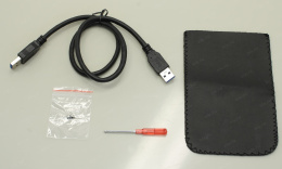 Внешний корпус 2.5" Gembird USB 3.0 SATA металл черный EE2-U3S-2