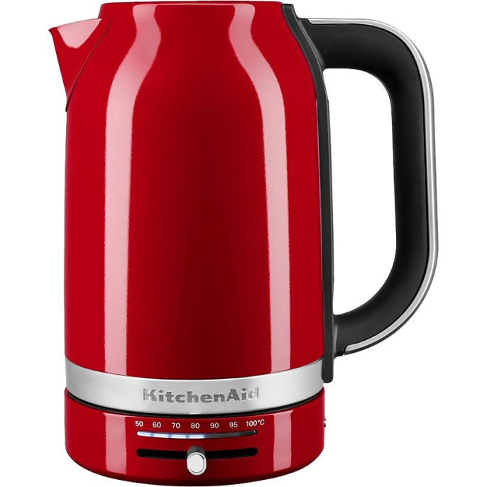 Электрочайник KitchenAid, 1.7 л. Электрочайник KitchenAid, термо-контроль, 1.7 л., красный
