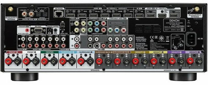 AV-ресивер Denon AVC-X3700H, черный