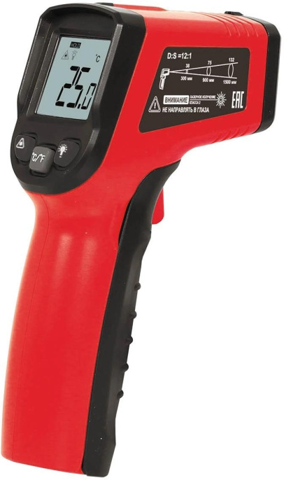 Пирометр RGK PL-6 красный/черный 723108