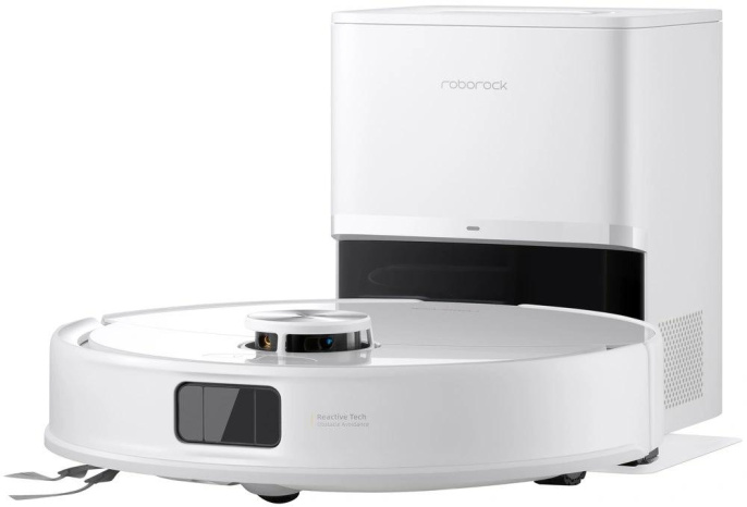 Пылесос-робот Roborock S9+ WHITE 45Вт белый S9P02-02