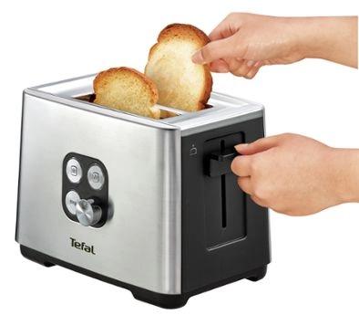Тостер TEFAL TT420D30,  серебристый [8000035884]