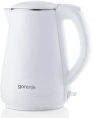 Чайник электрический Gorenje K17DWR 1.7л. 1800Вт белый корпус: пластик