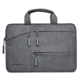 Сумка Satechi Water-Resistant Laptop Carrying Case для ноутбуков до 13"&14'' дюймов. Материал нейлон. Цвет серый. (ST-LTB13)