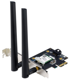 Сетевой адаптер ASUS PCE-BE6500/ ASUS PCE-BE6500 (90IG09G0-MO0B00)