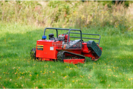 Косилка дизельная на радиоуправлении ZimAni RLM100 PRO гусеничная