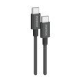 Кабель Momax Elite DC30D USB-C-USB-C 60W 1.5м Черный