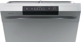 Посудомоечная машина Gorenje GS520E15S (2 корзины),  узкая, напольная, 44.8см, загрузка 9 комплектов, нержавеющая сталь