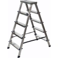 Алюминиевая двухсторонняя стремянка SMARTY Alpha Duo 5 ступени SN026-05