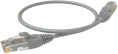 Патч-корд SYSMATRIX вилка RJ-45,  вилка RJ-45,  кат.5E,  LSZH,  0.3м,  серый [pc 4545.5eu26.03lszhgy]