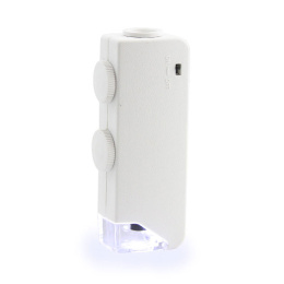 Мини-микроскоп Veber 160х-200х, LED подсветка, футляр