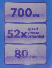 Диск CD-R Verbatim 700Mb 52x Cake Box 25шт 43352