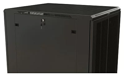 Шкаф напольный 19-дюймовый 42U Hyperline TTR-4281-DD-RAL9005