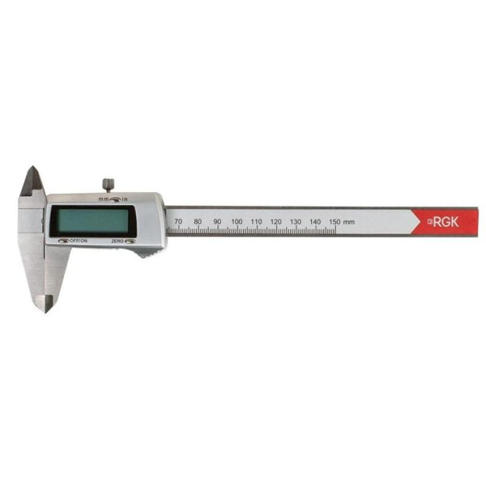 Штангенциркуль электронный RGK SC-150 серый пластиковый футляр 755832