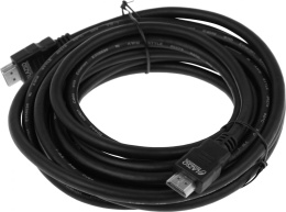 Кабель аудио-видео LAZSO WH-111 HDMI m /HDMI m 5м. позолоч.конт. черный WH-111 5M