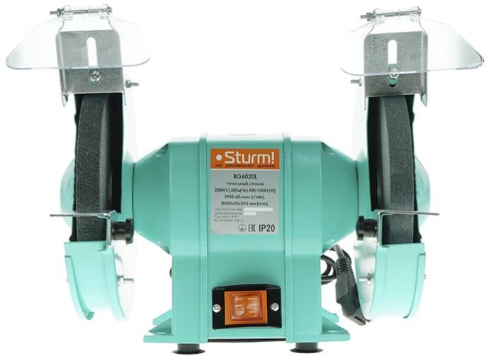 Точильный станок STURM! BG6020L,  400Вт