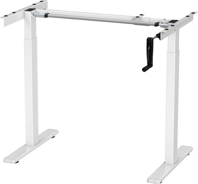 Подстолье Cactus CS-MDF-WT механический каркас белый 133x72x60см