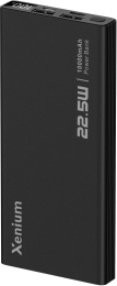 Внешний аккумулятор (Power Bank) XENIUM CTP2210,  10000мAч,  серый [ctp2210bk/00]