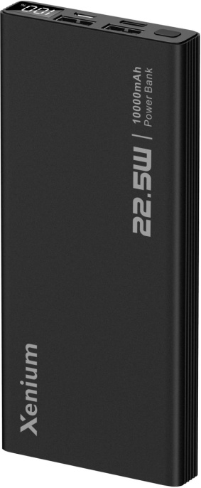 Внешний аккумулятор (Power Bank) XENIUM CTP2210,  10000мAч,  серый [ctp2210bk/00]