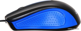 Мышь Acer OMW011 черный/синий оптическая 1200dpi USB 3but ZL.MCEEE.002