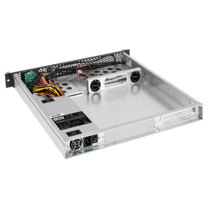 Серверный корпус ExeGate Pro 1U430-02 <RM 19", высота 1U, глубина 430, БП 1U-350DS, USB> EX297129RUS
