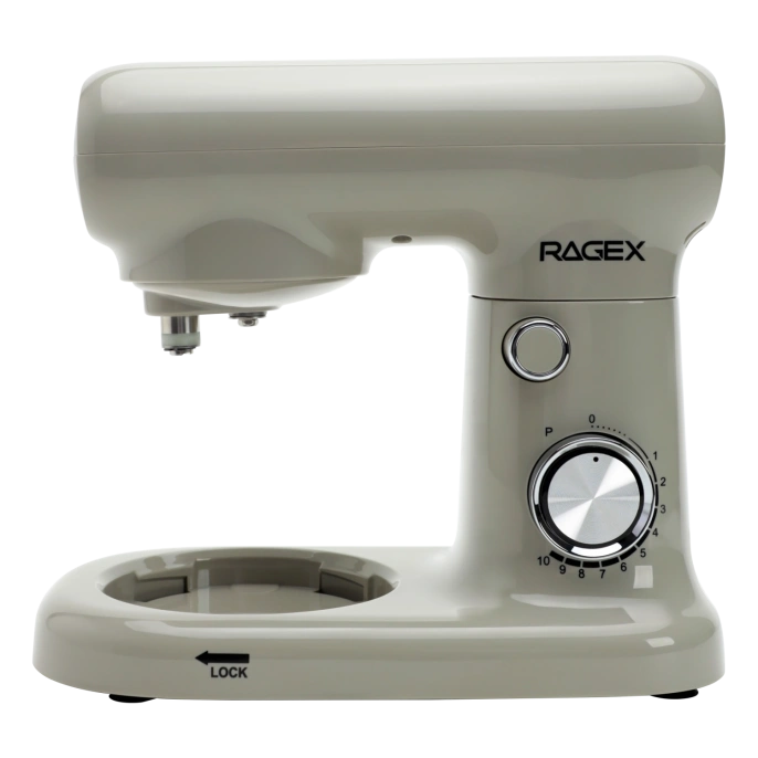 Планетарный миксер 3 в 1 RAGEX R008, 3л, 1500Вт, цвет: 110 бежевый
