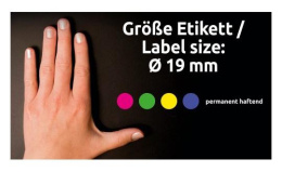 Этикетки Avery Zweckform 3857, универсальная, 70г/м2, синий, 250шт