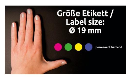 Этикетки Avery Zweckform 3857, универсальная, 70г/м2, синий, 250шт