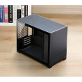 Корпус без блока питания Case JONSBO D32 STD, Mini-Tower, TG, no fan, 1xUSB-A 3.0 + 1xUSB-C 3.1, mATX, mITX Black (D32 STD BLACK)