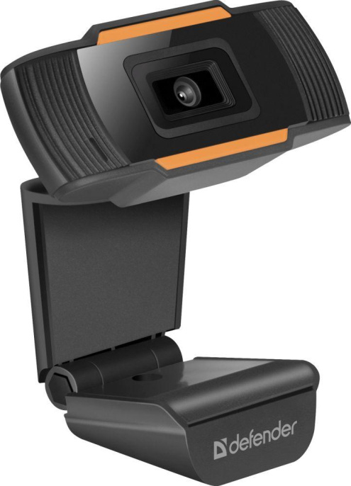 Web-камера Defender G-Lens 2579, черный/оранжевый [63179]