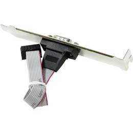 ORIENT C097, Планка портов в корпус 1xCOM DB9 Male, oem (30097)