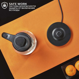 Чайник электрический Scarlett SC-EK27G36, 1.8л, стекло/пластик