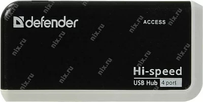 Разветвитель Defender Quadro Infix 83504 4-Port USB2.0 HUB