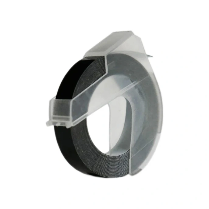 Лента Vell 5238-09 9 мм x 3 м, черная для Alpha и Dymo Omega 1 шт. 355883
