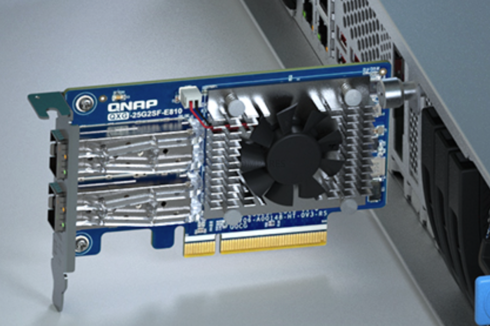 QNAP выпустила сетевую карту QXG-25G2SF-E810 с двумя портами 25GbE