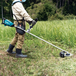 Триммер электрический Makita UR016GZ аккум. 530Вт неразбор.штан. реж.эл.:леска/нож