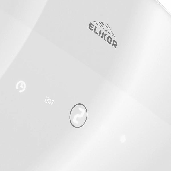 Вытяжка каминная Elikor Wave WH 60 белый управление: сенсорное 1 мотор