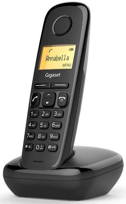 Р/Телефон Dect Gigaset A170 черный АОН