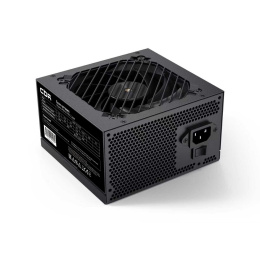 Блок питания CBR ATX 550W 80+ Bronze, DC-DC, APFC, 0.6mm, 24pin, 1*8-pin 4+4P , 1*6+2pin, 2*SATA, 4*IDE, 12cm fan, 1.2м кабель питания, черный [PSU-ATX550-12GM] BOX