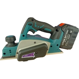 Аккумуляторный рубанок AktiTool BPL20 (20 В, 2 Li-ion аккумулятор 6000 mAh) 102102