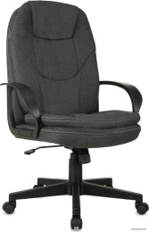 Кресло руководителя Бюрократ CH-868LT Fabric серый 38-417 крестов. пластик