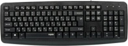 Клавиатура проводная RAPOO NK2600, цвет - черный 12558