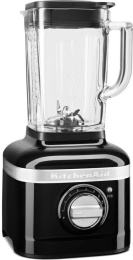 Блендер стационарный KitchenAid Блендер Artisan со стеклянным стаканом 1.4 л, черный (5KSB4026EOB)