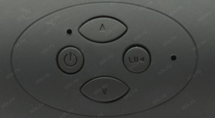 Колонка порт. Hyundai H-PAC100 черный 3W 1.0 BT/3.5Jack/USB