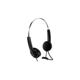 Компьютерная гарнитура Genius HS-220U, регулируемое оголовье, мягкие удобные амбушюры, выносной микрофон с шумоподавлением, пульт управления 31710020402