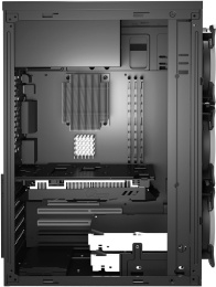 Корпус ATX KINGPRICE KPCC-MD203, Midi-Tower, без БП,  черный