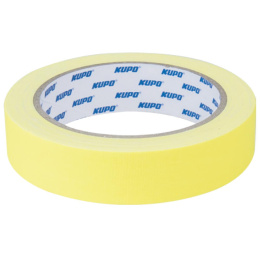 Лента клейкая KUPO CSS-2415Y CLOTH SPIKE TAPE желтая