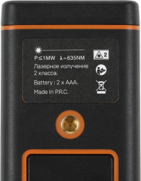 Лазерный дальномер RGK D80 2кл.лаз. 635нм цв.луч. красный 4610011871832