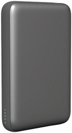 Мобильный аккумулятор Magssory PBN013m 10000mAh QC/PD 15W 3A USB-C беспров.зар. серый