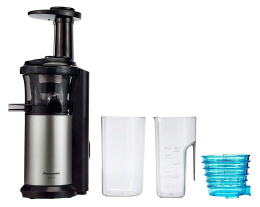 Соковыжималка шнековая Panasonic MJ-L500STQ 150Вт серебристый